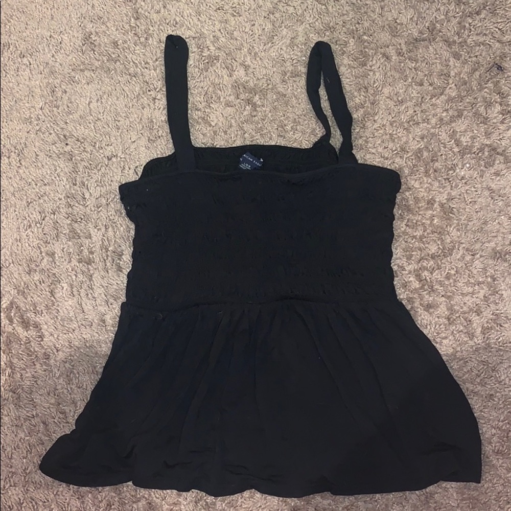 Black casual top